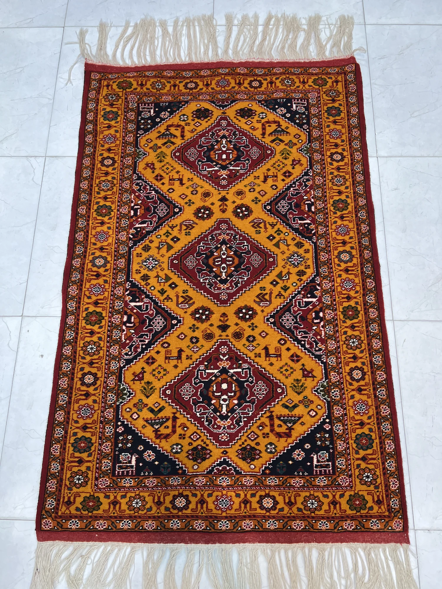 Qashqai Kashkuli rug